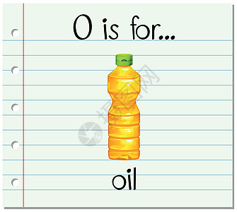 抽认卡字母 O 代表 oi瞳孔阅读老师学生食物幼儿园瓶子字体纸板闪光图片