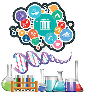 科学设备和图标图片