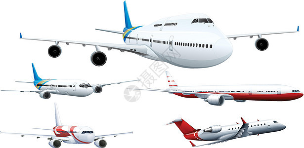 飞机的五种设计图片