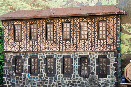 土耳其传统建筑实例小样模范土耳其传统建筑抵押历史大厦小屋财产游客火鸡住宅城市文化图片