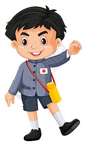 日本男孩在幼儿园的衣服图片