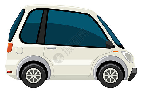 白色电动车汽车力量技术夹子艺术环境车辆活力运输传感器图片