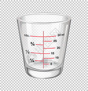 带刻度的量杯图片