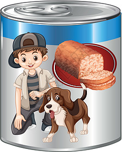 加州宠物狗肉饼图片
