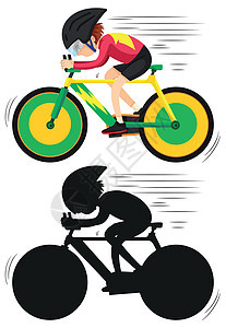 骑自行车运动员的性格图片