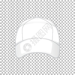无图形的产品设计模板空白白色卡通片剪裁绘画衣服帽子配饰面具艺术背景图片