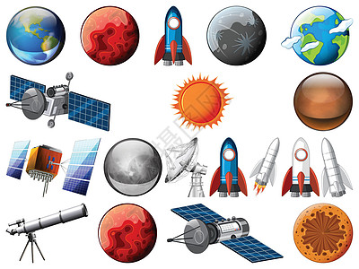 一套空间物体图片