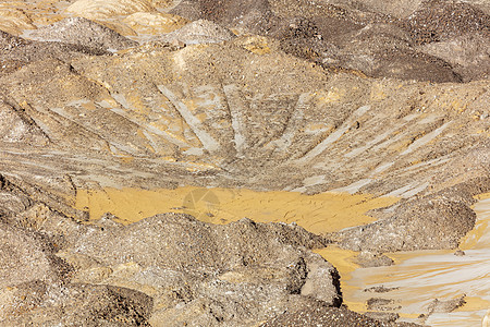 大型采石场粉碎的沙石照片垃圾数码森林矿物质土地填埋场商业岩石活力企业图片