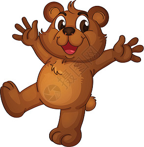 泰迪熊剪贴棕熊哺乳动物元素动物毛皮乐趣剪裁卡通片玩具图片