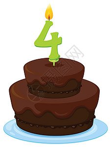 生日蛋糕数字食品蜡烛可可卡通片面包报酬巧克力夹子玻璃图片