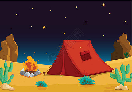 帐篷屋植物帆布阴影沙漠活动草图蓝色绘画材料丘陵图片