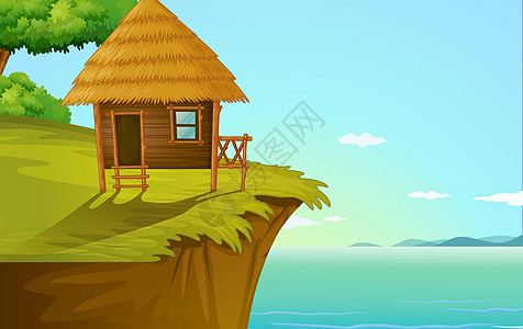 居内草图银行海滩海景材料天空农场房子窗户海洋图片