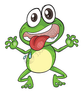 a青蛙动物舌头荒野红色黄色生物野生动物哭泣牙齿眼睛图片