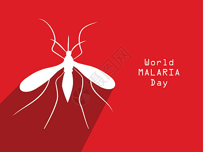 世界防治疟疾日背景图生物学邮票发烧插图疾病组织药品诊断按钮横幅图片