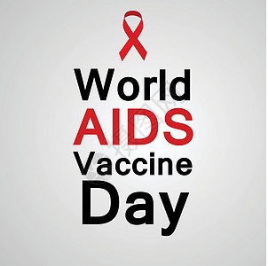 世界艾滋病疫苗日背景药品医疗疫苗红色外科丝带感染国际疾病海报图片