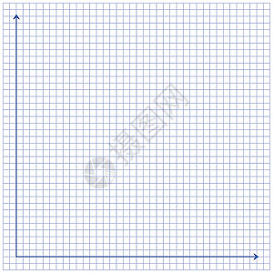 网格纸 数学图 具有 x 轴和 y 轴的笛卡尔坐标系 带有彩色线条的方形背景 学校教育的几何图案 透明背景上的内衬空白推介会帆布背景图片