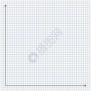 网格纸 数学图 具有 x 轴和 y 轴的笛卡尔坐标系 带有彩色线条的方形背景 学校教育的几何图案 透明背景上的内衬空白推介会帆布背景图片