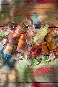 冰锥柑橘食物柚子饮料橙子柠檬冻结冰淇淋水果小吃薄荷图片