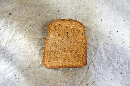 在烤炉框中烧烤食物早餐炙烤厨房棕色小麦包子面包图片