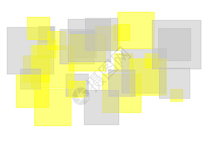 具有白色背景的抽象灰色黄色方块几何学窗户长方形正方形矩形灰黄色图片