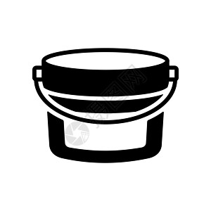 用于油漆或食品字形 ico 的塑料桶容器图片