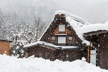 日本高山Gifu的地界标志Takayama世界房子建筑旅行高山农村合掌地标旅游国家图片