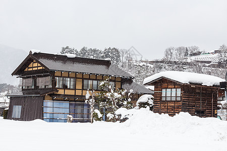 日本高山Gifu的地界标志Takayama白川旅行房子合掌文化旅游风景游客公园高山图片