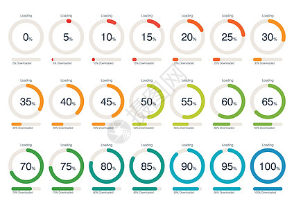 圆形加载和进度条集合 Se图片