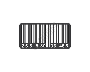 条形码矢量图标插图设计技术代码包装物品扫描产品市场编码数据条纹图片