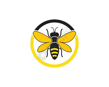 蜂蜜蜜蜂徽标模板矢量图标它制作图案生态蜂巢剪贴簿细胞农场插图蜂蜡飞行甜点花蜜图片