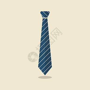 颈领带矢量插图图片