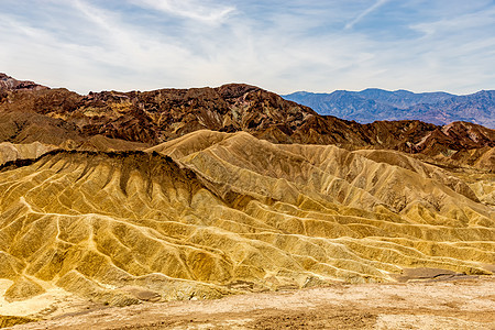 Zabriskie点 死亡谷 加州 我们a基点天气沙漠荒地扎布里斯图片