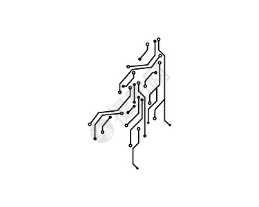 电路板线路概念设计它制作图案收音机打印木板车站母板插图创造力显卡调频工程图片