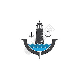 灯塔矢量图设计支撑徽章插图海报探照灯建筑学海岸艺术标识海洋图片