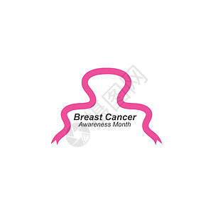 乳腺癌丝带矢量图生活保健女性帮助机构卫生横幅药品幸存者插图图片
