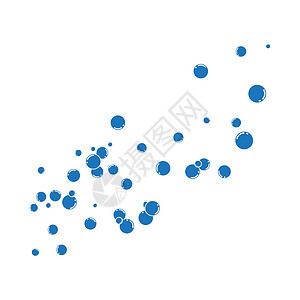 水泡图标矢量图解设计空气蓝色艺术海洋肥皂圆圈液体墙纸插图圆形图片