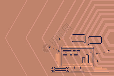 计算机维护维修概念抽象通信技术图像呈现报告消息全球连接理念车间办公室设计作品网页收藏科学信息金融图表商业推介会数据图片