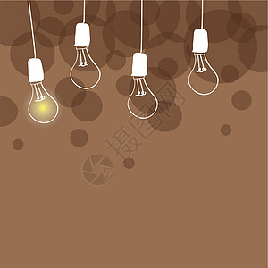 抽象展示不同的想法灯呈现智力概念多彩发光的灯泡设计展示批判性思维的设计励志形象创新设备照明发明创造力商业墙纸插图解决方案技术图片