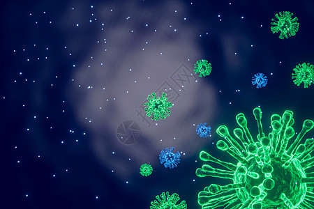 3D使显微镜细胞Corona病毒2019特写 看病毒细胞的显微镜药品微生物学宏观流感生物学科学生物感染危害暴发图片