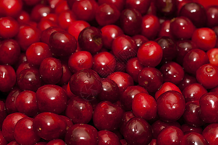 樱桃的特写甜点养分营养食物维生素果汁宏观植物浆果水果图片
