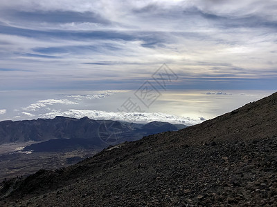 特内里费岛泰德火山 Tof 加那利群岛  西班牙公园野生动物凉亭岛屿避难所假期旅行远足薄雾旅游图片