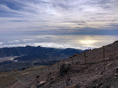 特内里费岛泰德火山 Tof 加那利群岛  西班牙旅游假期国家岛屿薄雾远足唱歌野生动物陨石旅行图片