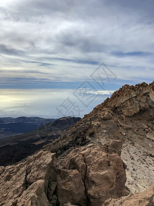 特内里费岛泰德火山 Tof 加那利群岛  西班牙远足陨石薄雾公园野生动物旅游唱歌国家避难所假期图片