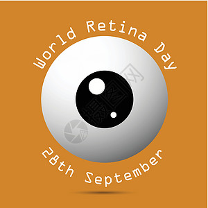 世界视网膜日背景测试蓝色横幅疾病成人眼镜外科瞳孔药品治疗图片