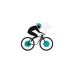 自行车 自行车图标标志设计矢量 骑自行车的概念模板平面车轮车辆旅行闲暇网络按钮运输图片