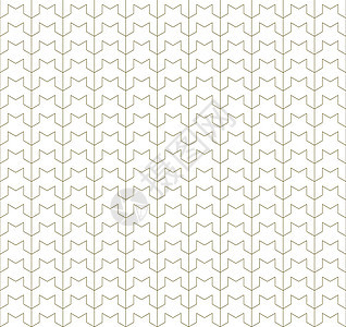 无缝的几何图案 白色和棕色的颜色工艺黄色织物打印马赛克纺织品墙纸风格装饰品几何学图片