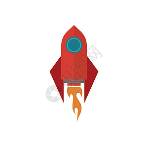 火箭标志图标设置免费 Vecto发射成功星星生长项目技术宇宙火焰飞行创新图片