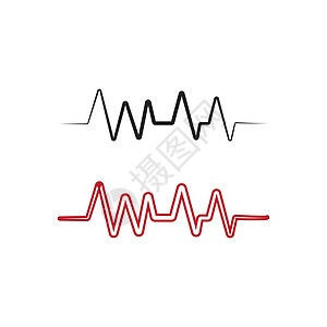心跳脉冲线医院 vecto卫生监视器药品插图力量韵律诊断有氧运动监视保健图片
