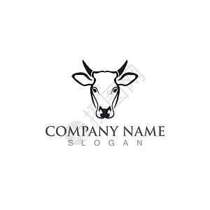 牛logo牛 Logo 模板矢量 ico农业食物哺乳动物牛肉库存艺术家畜奶制品农场驾驶插画