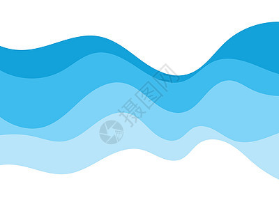 抽象水波矢量设计背景技术流动冲浪力量漩涡艺术蓝色插图曲线液体图片